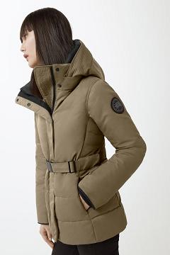 Chamarras Canada Goose Mujer Outlet - McKenna Abrigos Black Label Marrom NU3894165